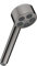 hansgrohe AXOR One Handbrause 75 1 Strahlart wassersparend, 48651330, Farbe: Polished Black Chrome