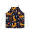 TRYTUTRY Fox Kinderschürze mit verstellbarem Riemen, niedliche Kinderschürze mit Tasche für Kleinkinder, zum Kochen, Malen, Backen, Künstler, fuchs, Kleinkind
