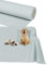 Byour3 - Wasserabweisend Sofaüberwurf Gemischt Baumwolle Schutz Haustieren Couch Sofabezug Also Von L U Form Sofa Sofaschoner Anti-Kratze Hunde Katzen Kinder Abwaschbar (Zuckerpapier, 3 Sitzer)