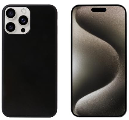 Lobwerk No-Gravity Schutzhülle für Apple iPhone 15 Plus + 6.7 Zoll Klebe Hülle Case Cover Schutz