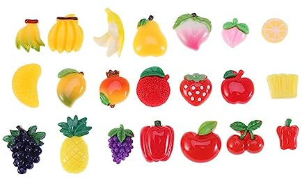 PRETYZOOM 60 STK Handytasche DIY epoxid zubehör Bastelmaterial für Kinder Haarschmuck selber Machen DIY-Telefondekorationen Creme