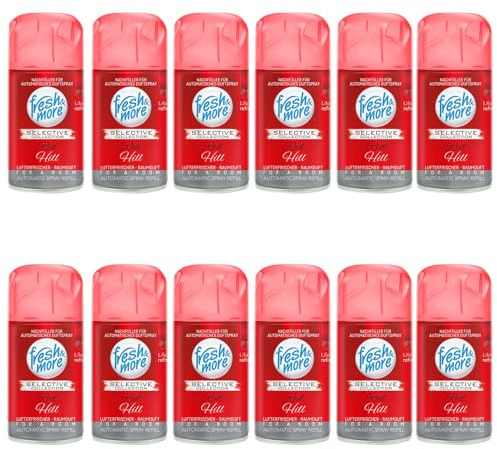 Fresh & More Lufterfrischer Nachfüller (12er Pack) 250ml, Red Hill
