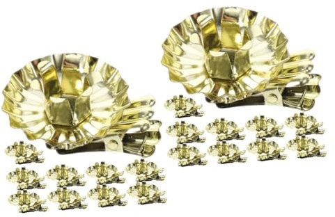 Cabilock 20stücke Weihnachtskerzenhalter Clips Metall Rustikale Kerzenständer Für Tannenbaum Festtagsdekoration Und Elegant Für Ihre Weihnachtsfeier
