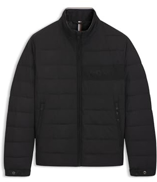 BOSS Klassische Wattierte Jacke Mit Reißverschluss
