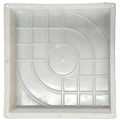 jojnsha Molde cuadrado para pavimento de ladrillo, hormigón, piedra, para losas, patio, jardín, pavimento, pavimento, entrada, camino, carretera