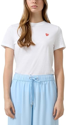 QS T-Shirt mit Stickerei