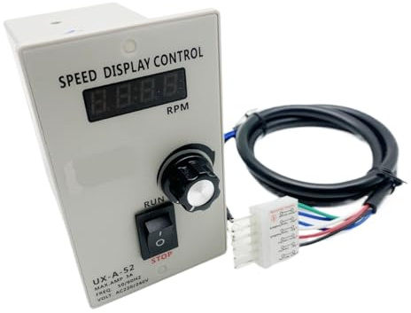Servomoteur, Contrôleur de vitesse à affichage LED 400W UX-A-52 AC 50/60hz, régulateur de vitesse du moteur avant et arrière