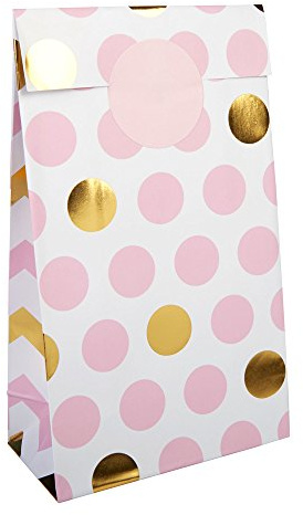Neviti Pattern Works - Party Bag Pink, Pack of 5