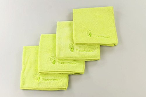 TUPPERWARE FaserPro Kosmetik limette Mikrofasertuch (4)