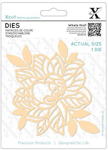 Xcut Die, Bloom, 1 Piece, Carbon Steel, Art & Craft, Cutting Tool Supplies, For Beautiful Decoration, Card Making, Gift Tag, Wrapping, Scrapbooking, Invitation Making, Crafters Companion