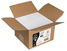 Clairefontaine 550036C Packung mit 200 Umschläge Pollen, 114 x 162mm, haftklebend, 1 Pack, Weiß Perlmutt