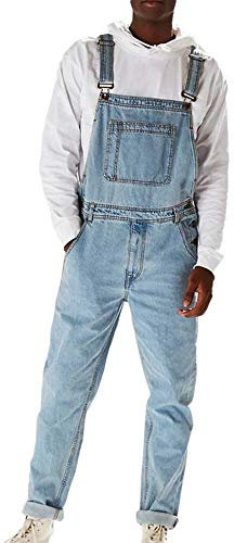Salopette di Jeans Vintage Moda Uomo Salopette Salopette Salopette di Jeans Classici