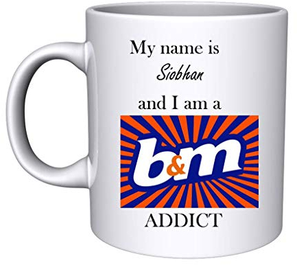 SMB Novelties Personalised B & M Addict Mug