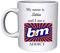 SMB Novelties Personalised B & M Addict Mug
