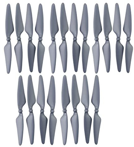ZYGY 20pcs grau Propeller für Hubsan H501s H501A H501C H501M H501S W H501S pro MJX B3 Bugs 3 B3H Bugs 3H F17 F100 HS700 D80 RC Drohne