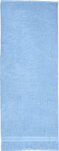 REDBEST Liegetuch Chicago hellblau Größe 80x200 cm - saugstark, strapazierfähig, ideal für Reisen, Sport (weitere Farben)