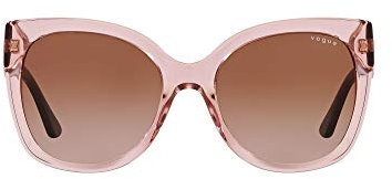 Vogue Unisex adulto Occhiali da Sole VO5338S, 282813, 54, Rosa trasparente, 54