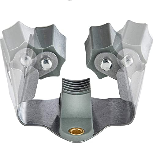 TerCasa® Gerätehalter (6er Set) hochwertige Wandhalterung für Besen, Gartengeräte, Werkzeuge inklusive Schrauben und Dübel (Besenhalter, Gartengerätehalter)