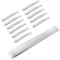 JANDEI - 12 x LED- Slim Feuchtraumleuchte 36W Neutralweiß 4200K, 120 cm, Schutzart IP20, für Innenbereich, 3600 Lumen