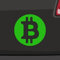 Bitcoin Logo Aufkleber -6 Größen 21 Farben Coin Währung Symbol BTC Mining Krypto