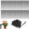Generic SDwfxd 150 STK Micro Drip System, 11cm Lang Rohrhalter, für 4/7 Bewässerung Schlauch, Gartenschlauch Erdanker, Gartenbewässerungsrohr Befestigungsanker
