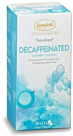 Ronnefeldt Teavelope 'Decaffeinated' - entkoffeinierter Schwarztee, 25 Teebeutel, 37,5 g, Menge:6 Stück