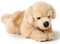 Uni-Toys - Golden Retriever, liegend - 39 cm (Länge) - Plüsch-Hund, Haustier - Plüschtier, Kuscheltier, Beige-braun