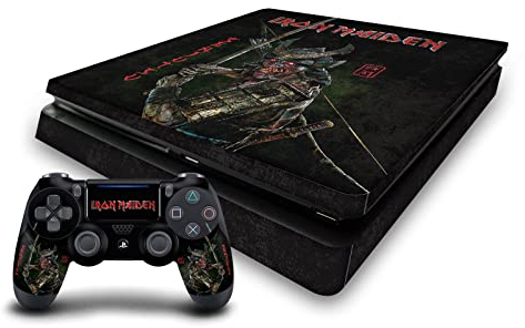 Head Case Designs sous Licence Officielle Iron Maiden Senjutsu Album Cover Art Graphique Vinyle Autocollant De Jeu Peau Compatible avec Sony PlayStation 4 PS4 Slim Console and DualShock 4 Controller