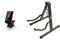 Fender Original Tuner Fiesta Red & Rockjam Universal Tragbarer A-Frame-Gitarrenständer für Akustikgitarre, E-Gitarre & Bassgitarre