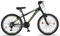 Chillaxx Bike Legend Aluminium 24, 26, 27,5 und 29 Zoll Shimano Mountainbike MTB Fahrrad für Jungen Mädchen Herren und Damen 21 Gang Schaltung Herrenrad Damenrad (24 Zoll, Schwarz-Lime V-Bremse)