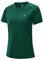 donhobo Activewear-T-Shirts für Damen Kurzarm Sport Sommershirt Casual Rundhals Laufshirt Atmungsaktiv Funktionsshirt Schnell Trocken Elastisch Yoga Gym Shirts (Grün, XL)