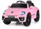 Maxmass Kids Electric Ride on Car, 12V Battery Powered Licensed Volkswagen Beetle Vehicle with Remote Control, Lights, Music, USB, FM, Bluetooth and Slow Start, Children Toy Car for Boys Girls (Pink)