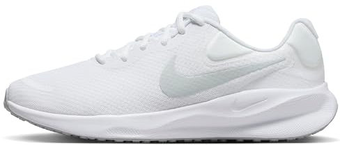 Nike Revolution 7 Straßenlaufschuh für Herren, White/Pure Platinum-White, FB2207-100, 44.5 EU (10.5 US)
