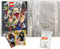 Bundle mit Lego Jurassic World Trading Cards Serie - 1 Leere Sammelmappe + 2 Limitierte Star Wars Karten + Exklusive Collect-it Hüllen (Serie 3)