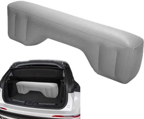 Yiurse Materasso Gonfiabile per Auto, Cuscino per Sedile Posteriore, per Viaggi Confortevoli, Cuscinetti per Piedi Auto a Prova di perdite, Cuscino Gonfiabile per Guida e Viaggio
