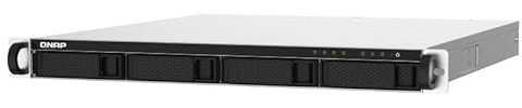 QNAP TS-432PXU 4-Bay Turbo-Station NAS (AnnapurnaLabs Alpine AL-324 ARM® Cortex-A57 4-Core 1,7GHz 2GB DDR4 RAM 2xRJ-45 2,5 GbE LAN-Port) 16TB Bundle mit 4X 4TB WD Red Plus HDDs
