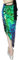 Pailletten Rock Damen Lang Meerjungfrau Kostüm Paillettenrock Glitzer Belly Dance Costume Wickelrock Karnevalspartys Glitzerrock Pailletten Rock Bauchtanz Hüftrock Karneval Pailettenrock Glitzernde