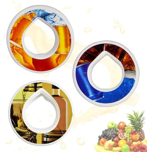 DWFEYOI 3 cialde aromatizzate, Cialde Aromatizzanti per Borraccia, Pod Aromatizzati 0 zucchero, Gusto Cola, Gusto Red Bull, Gusto whisky, adatto per sport all'aria aperta (Senza bottiglie)