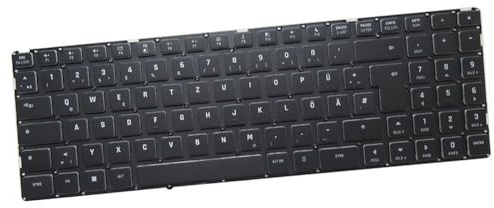 WZKOZDR Laptop-Tastatur für Schenker für XMG Apex 17 L23 Deutsch GR ohne Hintergrundbeleuchtung Papier Schwarz