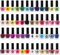Beauty4Britain 48 x NAIL VARNISH POLISH SET 48 MODERN COLOURS THE BEST GIFT UK (Colour Set A+B)