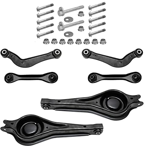 2x Federaufnahme 4x Querlenker Schrauben Hinterachse hinten oben unten für Ford Mondeo I II III Turnier Kombi BNP BWY