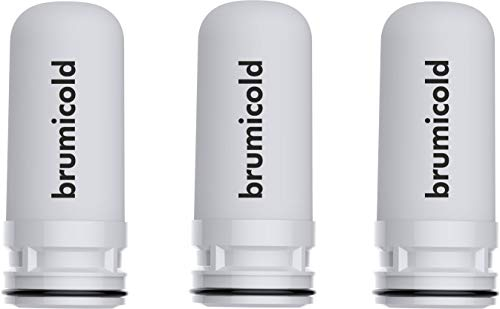 BRUMICOLD SPAIN Recambio 8351 filtro grifo cocina cerámico con carbón de coco elimina cloro, metales pesados, nitratos,