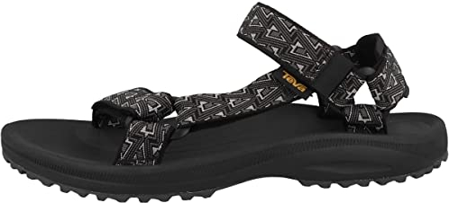 Teva Winsted, Sandalias de Punta Descubierta Hombre, Negro (Bamboo Black Bmblc), 45.5 EU