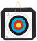 YATE Bogenschießen XXL Zielscheibe Polimix mit Griff 80cm x 80cm x 10cm bis 45 lbs (Pfund) Bogensport Bogenschießscheibe Bogenzielscheibe mit 2 Scheibenauflagen 60cmx60cm Indoor & Outdoor