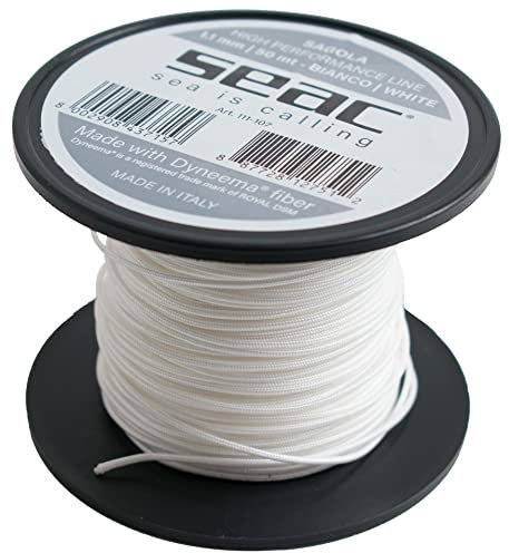 SEAC Dyneema 100%, 50 mt di sagola per Pesca Subacquea