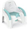 BABYLON Premier pot bebe toilette avec un couvercle, antidérapant petit pot toilette bébé, wc enfant avec bol amovible, anatomique pot bebe, pot pour enfants, blanc
