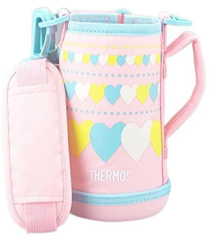 Thermos Replacement Parts 2-Way Bottle FJJ-600WF Handy Pouch Pink Heart (PHT)