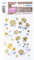 HERMA 15531 Aufkleber Rosen Gold Silber klein groß, 15 Stück, Blumen Sticker mit Pflanzen Motiv, Kinder Etiketten für Fotoalbum Tagebuch Poesiealbum Scrapbooking Geburtstag Deko Briefe DIY Basteln
