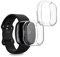 kwmobile 2X Schutzhülle kompatibel mit Fitbit Versa 4 / Sense 2 Hülle - Fullbody Cover Set aus Silikon - Transparent