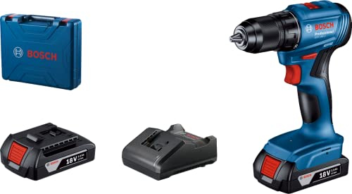 Wiertarko-wkrętarka Bosch GSR 185-Li 18V 2x akumulator 2Ah